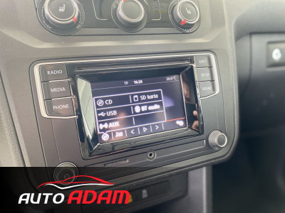 Volkswagen Caddy 2.0 TDi 55 kW Webasto Regálovy systém EDSTROM