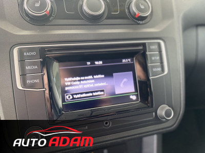 Volkswagen Caddy 2.0 TDi 55 kW Webasto Regálovy systém EDSTROM