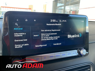 Hyundai Kona Electric 150kW Premium+ 64 kWh FABRICKA ZÁRUKA DO 11/2025